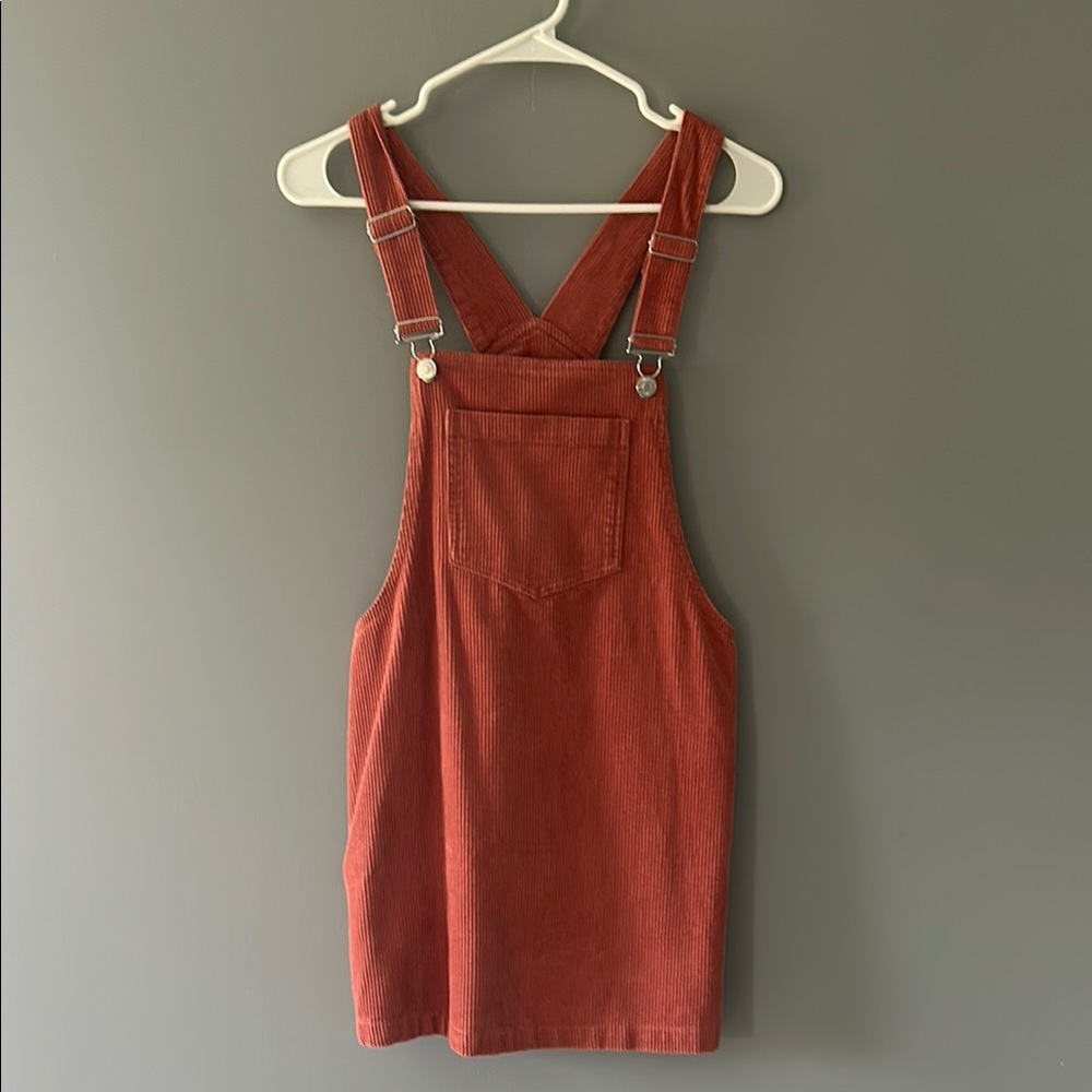 Forever 21 Rust corduroy Mini Dress